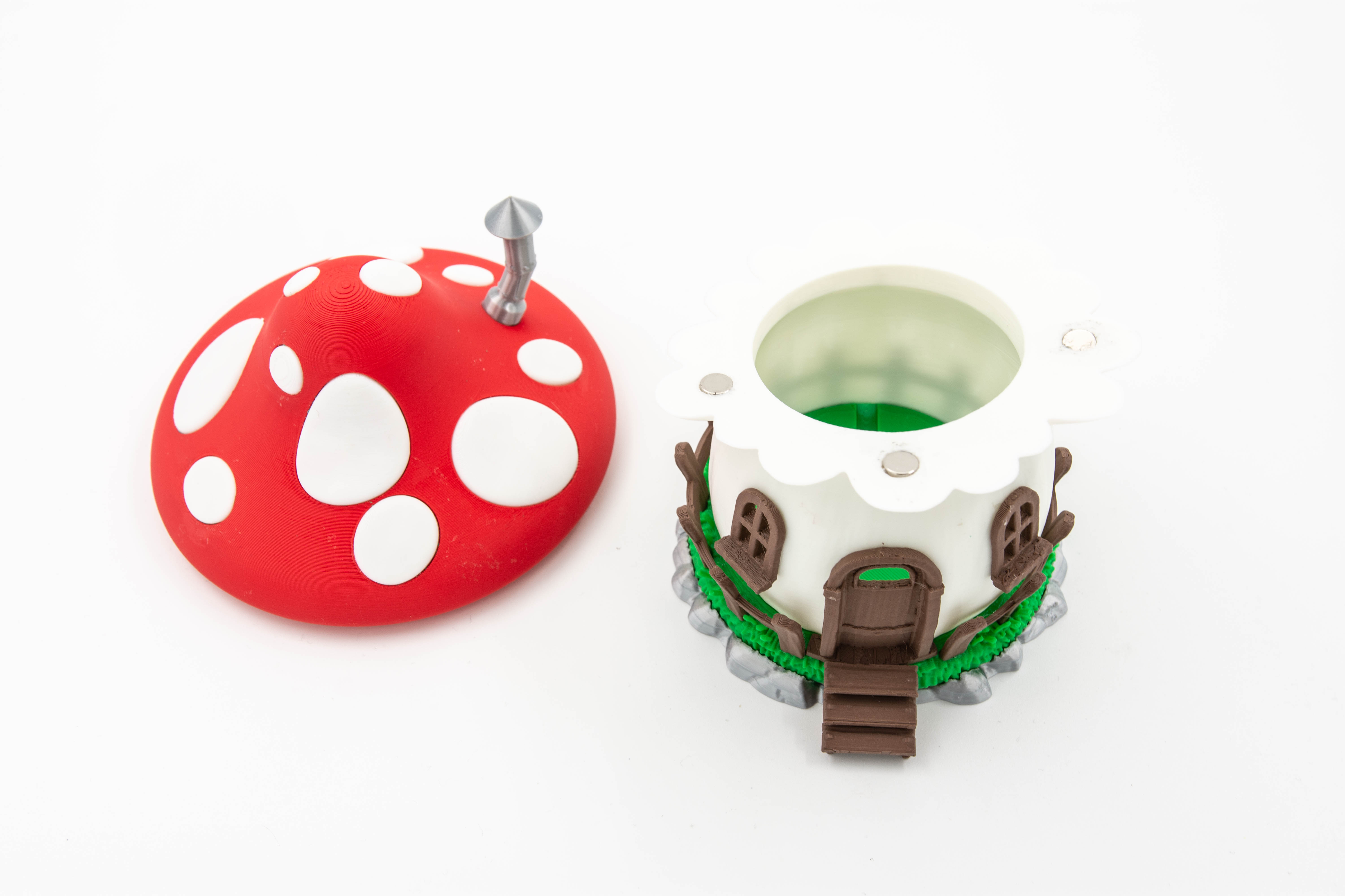 Căsuță Ciupercă Detaliată