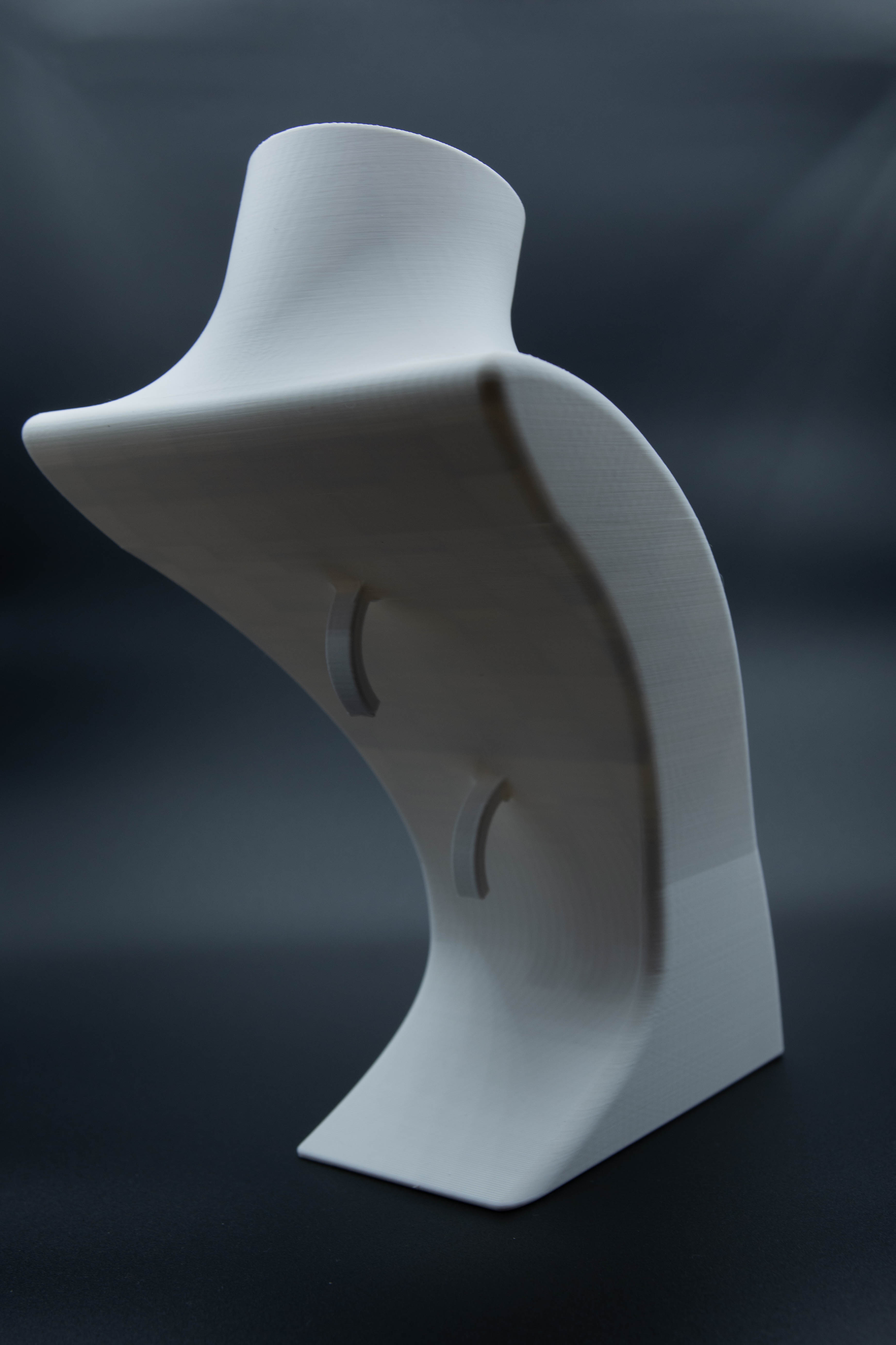 Bust Alb pentru Expozitie Bijuterii/Coliere