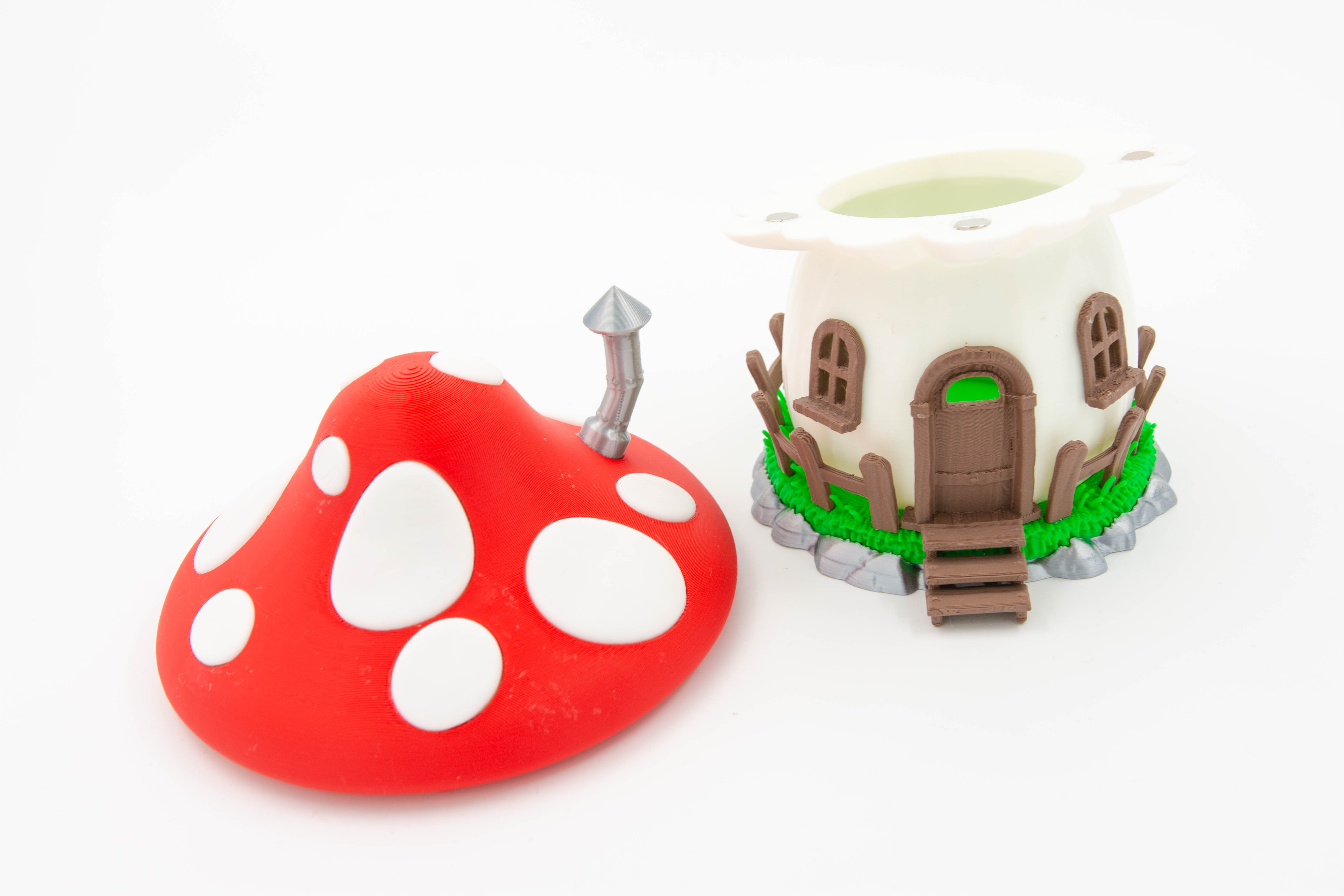 Căsuță Ciupercă Detaliată