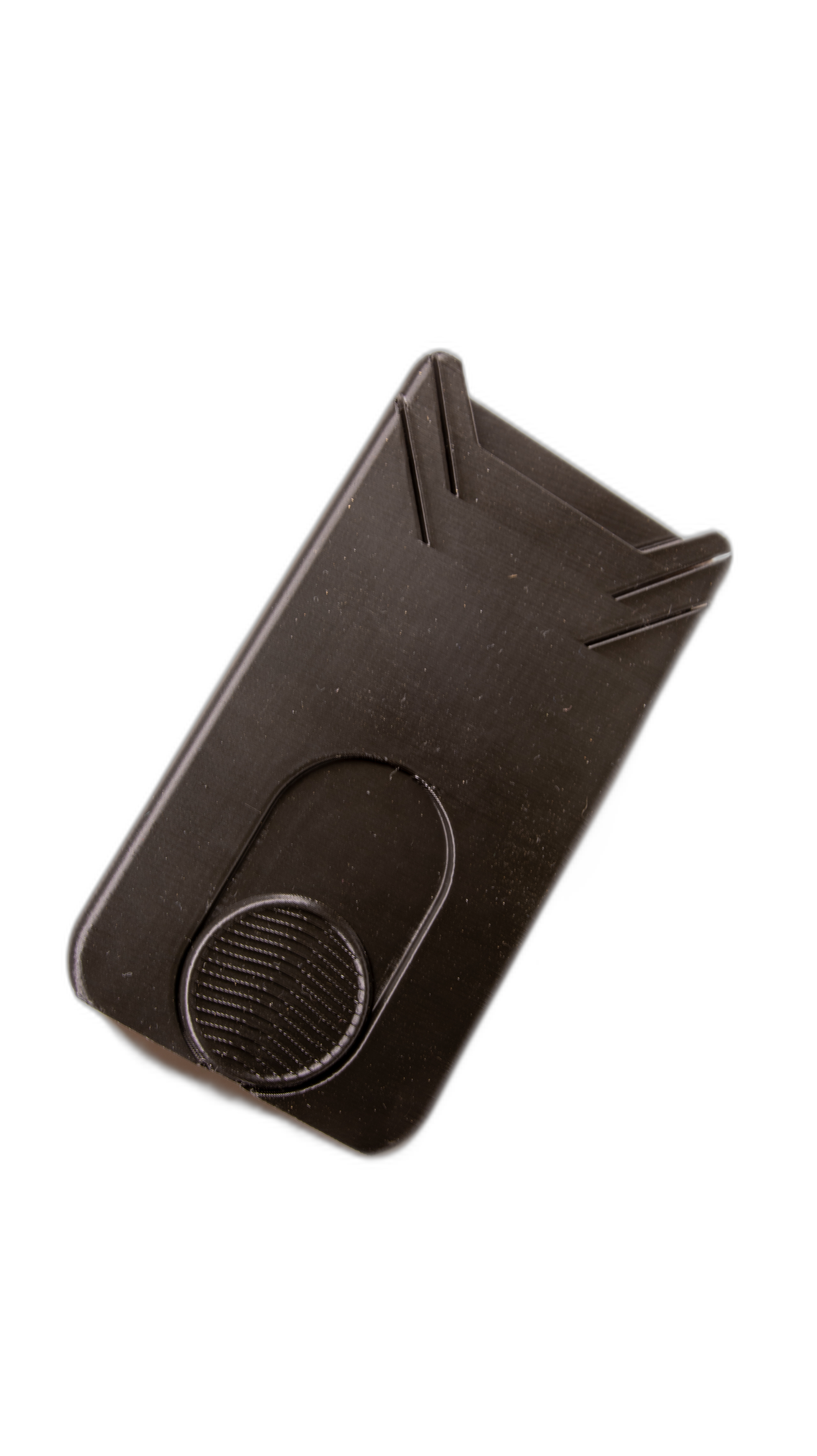 Portofel compact pentru carduri cu clips pentru bancnote